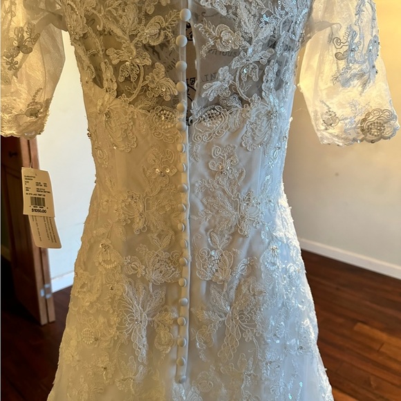 David’s Bridal by Jewel wedding dress - Picture 7 of 10